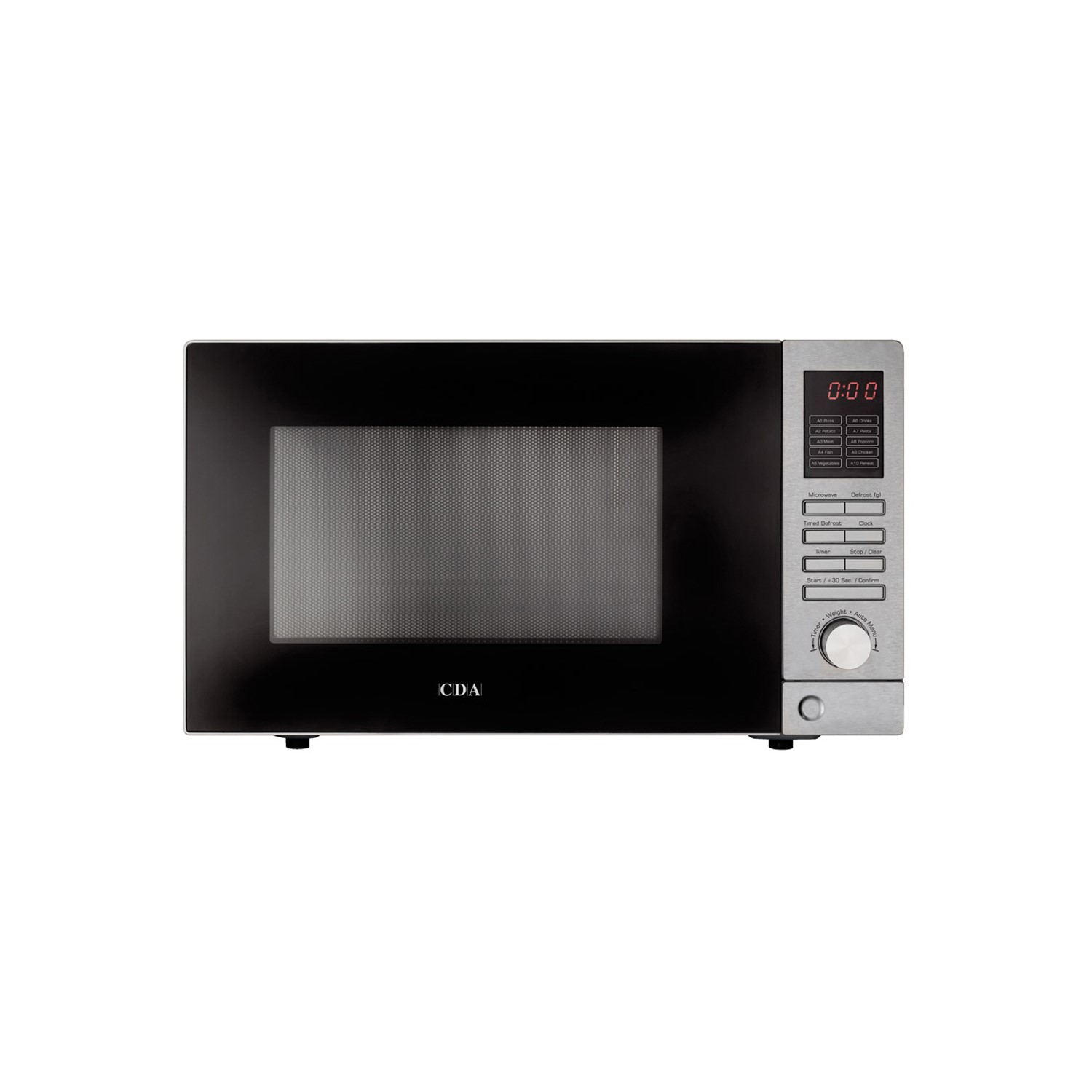 Refurbished CDA VM101SS Freestanding 25L 900W Microwave