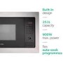 CDA VM130SS 25L 900W Built-in Standard Microwave Stainless Steel