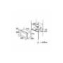 CDA VM130SS 25L 900W Built-in Standard Microwave Stainless Steel