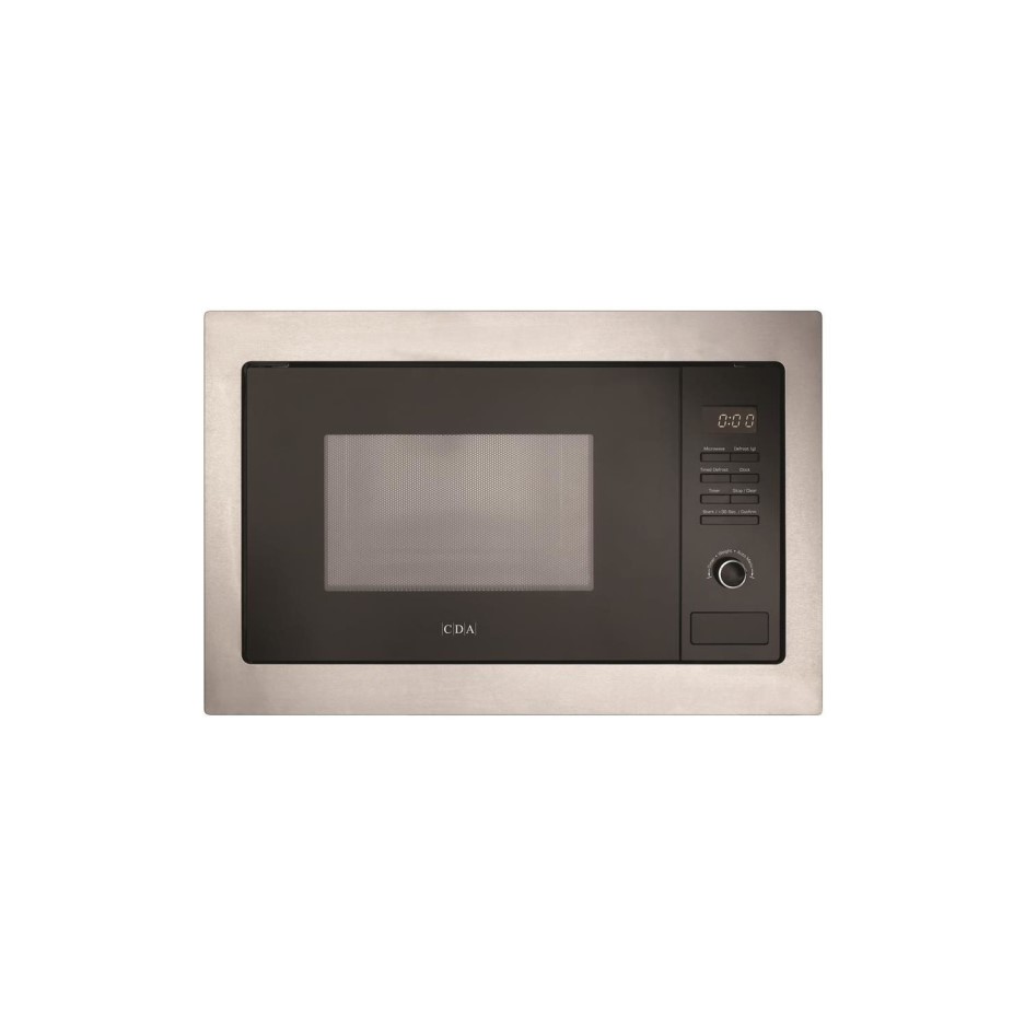 CDA VM131SS 900W 25L Builtin Microwave Oven Stainless Steel Appliances Direct