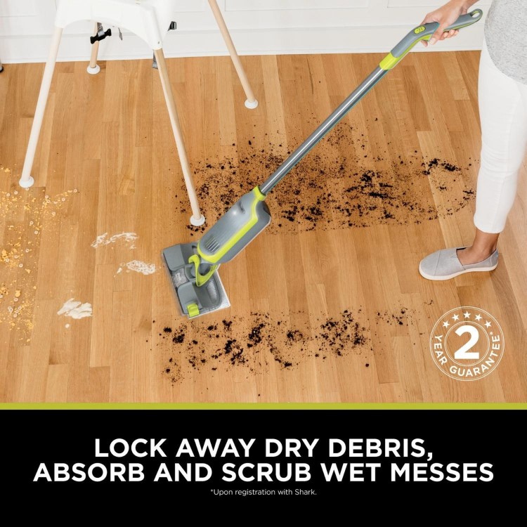 Shark VM200UK VacMop Cordless Vacuum Mop 2-in-1 Floor Cleaner with Spray