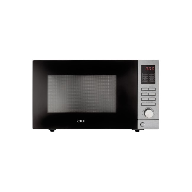 CDA VM201SS 25L 900W Freestanding Microwave And Grill - Stainless Steel