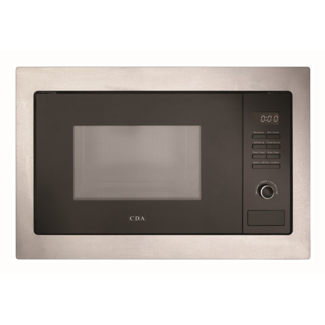 CDA BuiltIn Microwave with Grill Stainless Steel VM231SS Appliances Direct