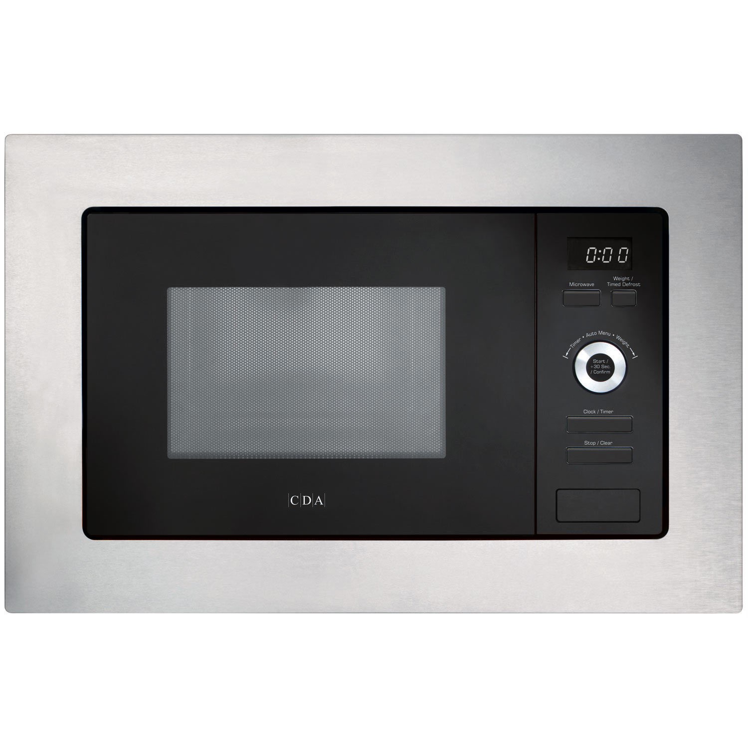 CDA 700W 17L Built-in Microwave Oven - Stainless Steel