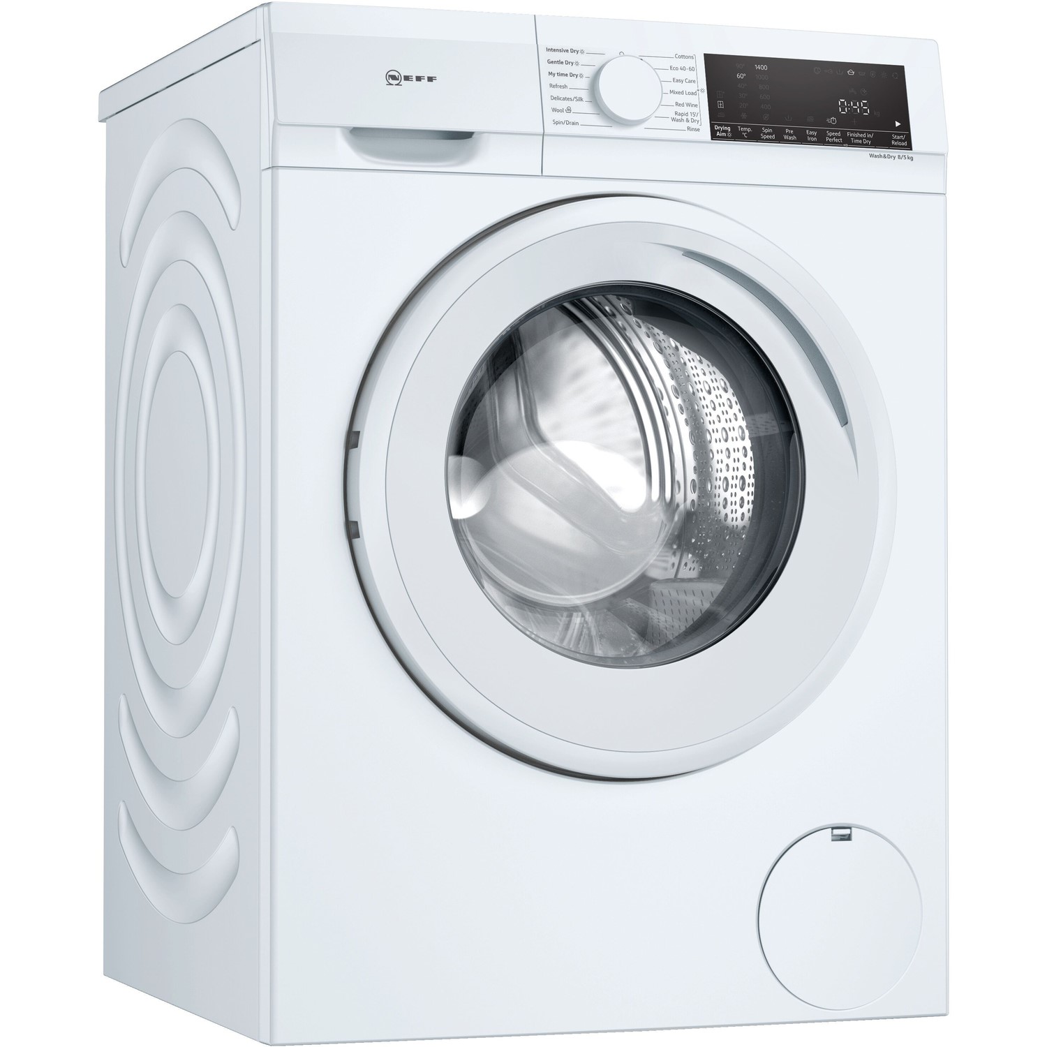 Refurbished Neff VNA341U8GB Freestanding 8/5KG 1400 Spin Washer Dryer