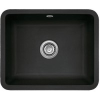 Astracast VO10GBLNEXSK Vero Undermount Large Single Bowl Ceramic Sink in Black