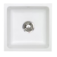 Astracast VO10WHMNEXSK Vero Undermount Single Bowl Ceramic Sink in White