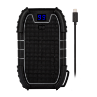 Veho Pebble Endurance Pro Rugged 15000mAh Power bank - Black with MFi Cable
