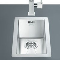 Smeg VQ20 Quadra 20cm Half Bowl ULP Sink