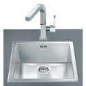 VQ40-2 Smeg VQ40-2 Quadra Single Bowl Ultra Low Profile Sink