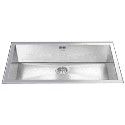 VQ72-2 Smeg VQ72-2 Quadra Single Bowl Ultra Low Profile Sink