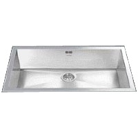 Smeg VQ72-2 Quadra Single Bowl Ultra Low Profile Sink