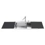 Smeg VR78A Quadra ULP Single Bowl Sink with Colander and Chopping Boards