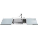 VR78S Smeg VR78S Quadra ULP Single Bowl Sink with Colander and Chopping Boards