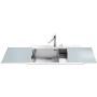 Smeg VR78S Quadra ULP Single Bowl Sink with Colander and Chopping Boards
