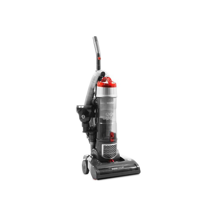 Hoover VR81OF01 Vision ONEfi Upright Vacuum Cleaner - Black Silver And Red