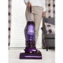 Hoover VR81VR01001 Vision Reach Bagless Upright Vacuum Cleaner Silver and Purple
