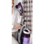Hoover VR81VR01001 Vision Reach Bagless Upright Vacuum Cleaner Silver and Purple
