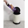 Hoover VR81VR01001 Vision Reach Bagless Upright Vacuum Cleaner Silver and Purple