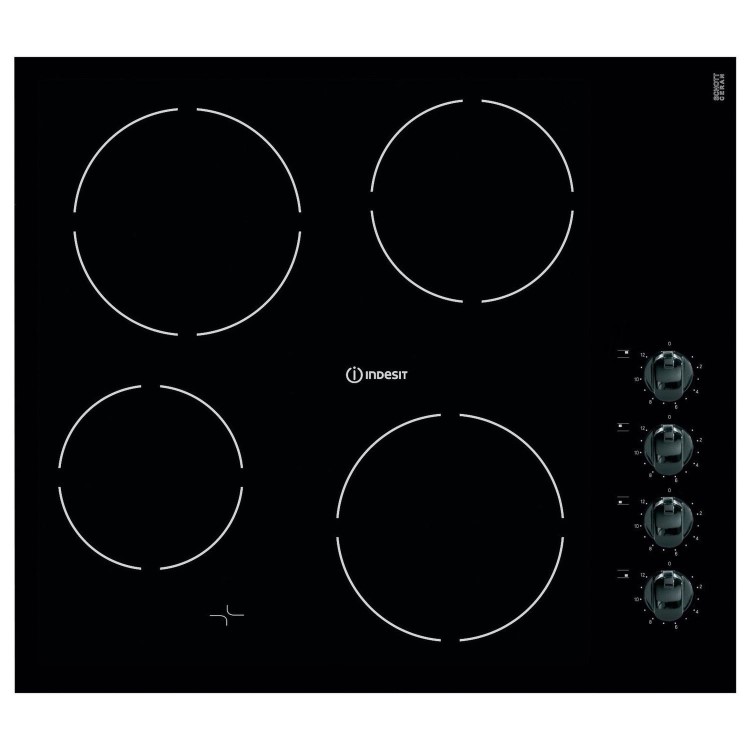 Indesit VRM640MC 60cm Wide Frameless Ceramic Hob