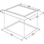 Indesit VRM640MC 60cm Wide Frameless Ceramic Hob