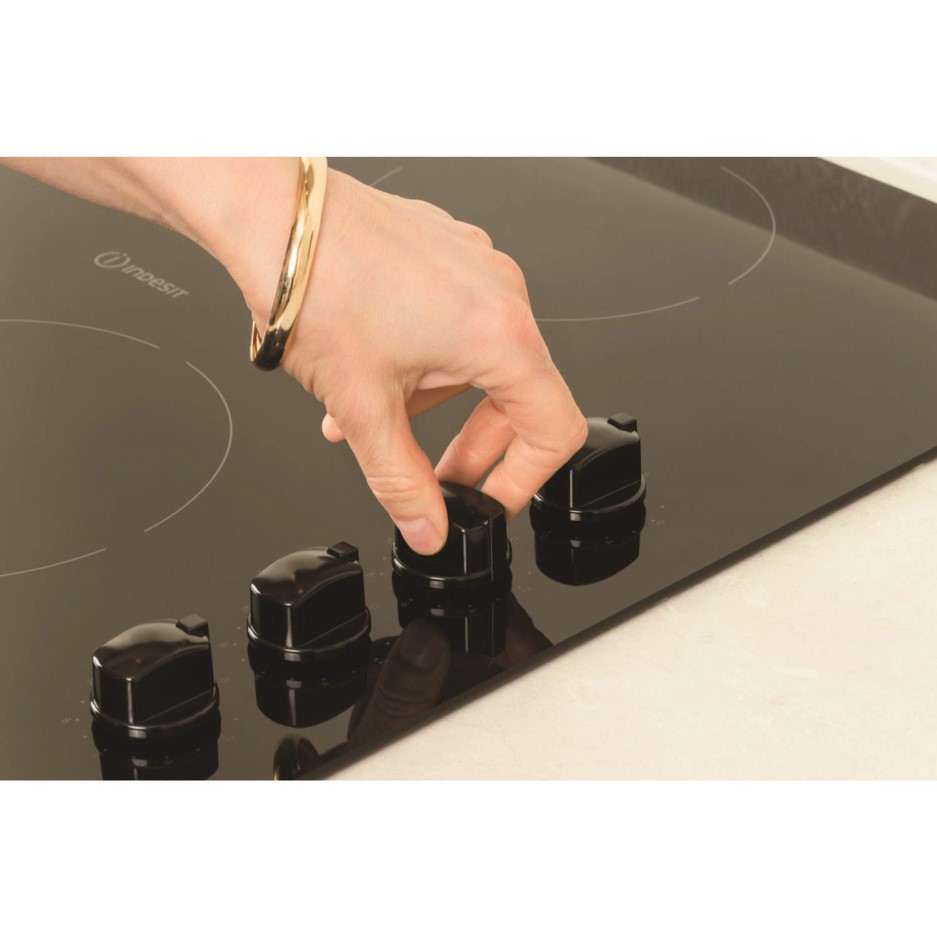 Indesit VRM640MC 60cm Wide Frameless Ceramic Hob Appliances Direct