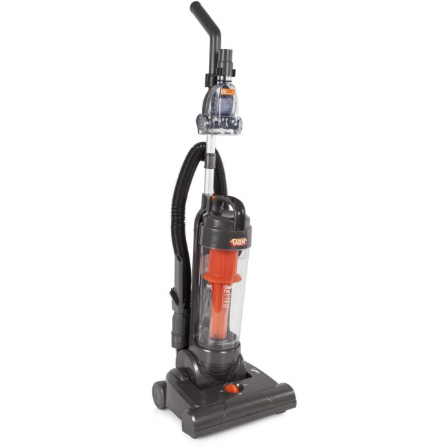 Vax VRS108 Quicklite Pet Upright Vacuum Cleaner Orange & Dark Grey