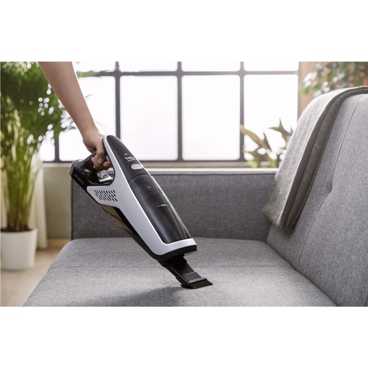 Beko VRT61818VW Beetle 18V Cordless 2in1 Vacuum Cleaner - White & Black