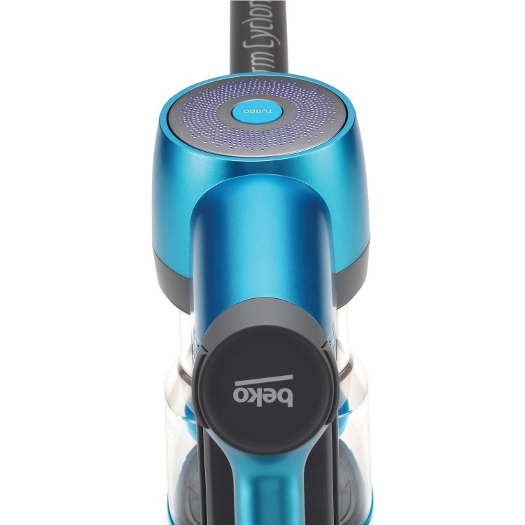Beko VRT82821DV Cordless Stick Vacuum Cleaner - Grey & Metallic Blue