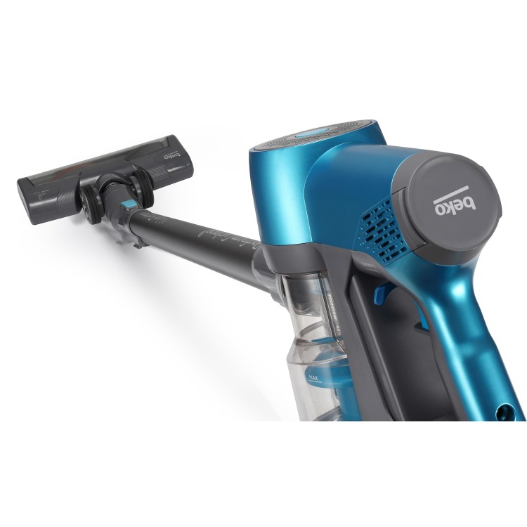 Beko VRT82821DV Cordless Stick Vacuum Cleaner - Grey & Metallic Blue