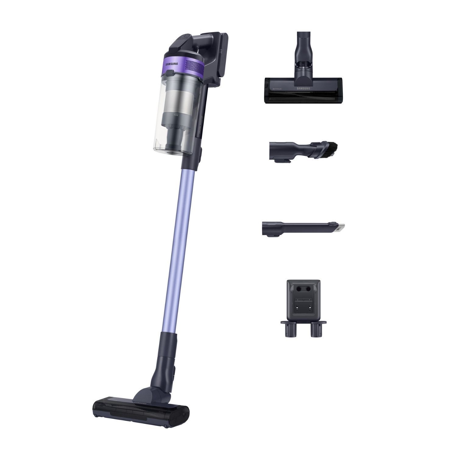 Samsung Vs15a6031r4/Eu Jet 60 Turbo Cordless Vacuum Cleaner Powerful 150W Suction & 40 Minute Runtime VS15A6031R4/EU