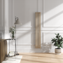 Cleopatra Vertical Smart Electric Radiator with Wi-Fi Thermostat - 1KW - H1600xW236 - Bathroom Safe