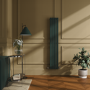 Riace Evergreen Vertical Flat Designer Radiator 1600x272mm Single Panel 1628 BTU