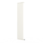 Linen Vertical Smart Electric Radiator with Wi-Fi Thermostat - 2x1KW - H1800xW354 - Bathroom Safe
