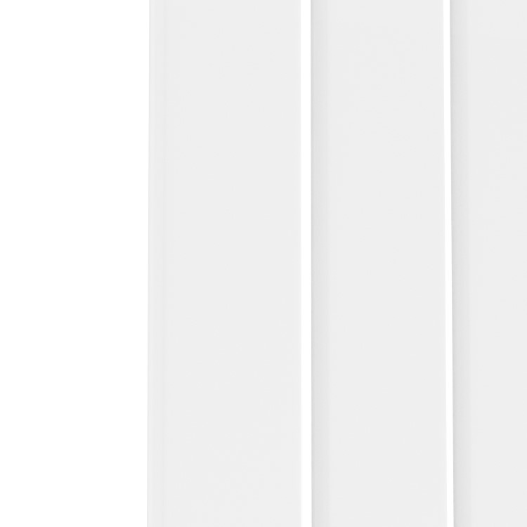 Riace White Vertical Flat Designer Radiator 1600x544mm Single Panel 3256 BTU