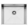 Single Bowl Stainless Steel Kitchen Sink - Smeg Quadra