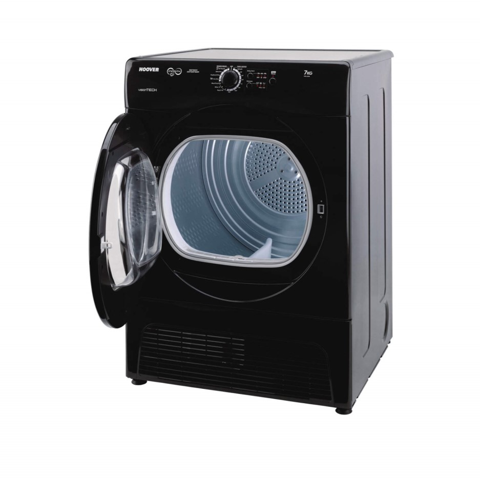 Hoover VTC671B80N Vision HD 7kg Freestanding Condenser Dryer Black Appliances Direct