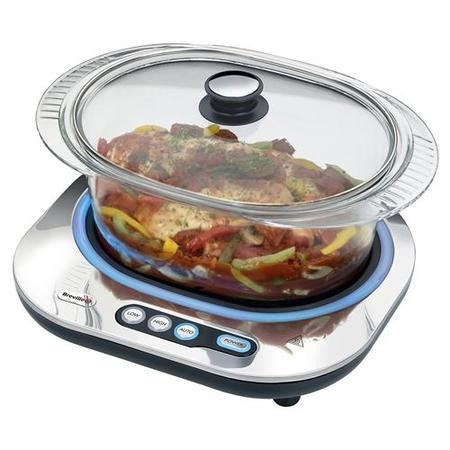 Breville VTP140 Oct14 4litre Glass Slow Cooker Appliances Direct