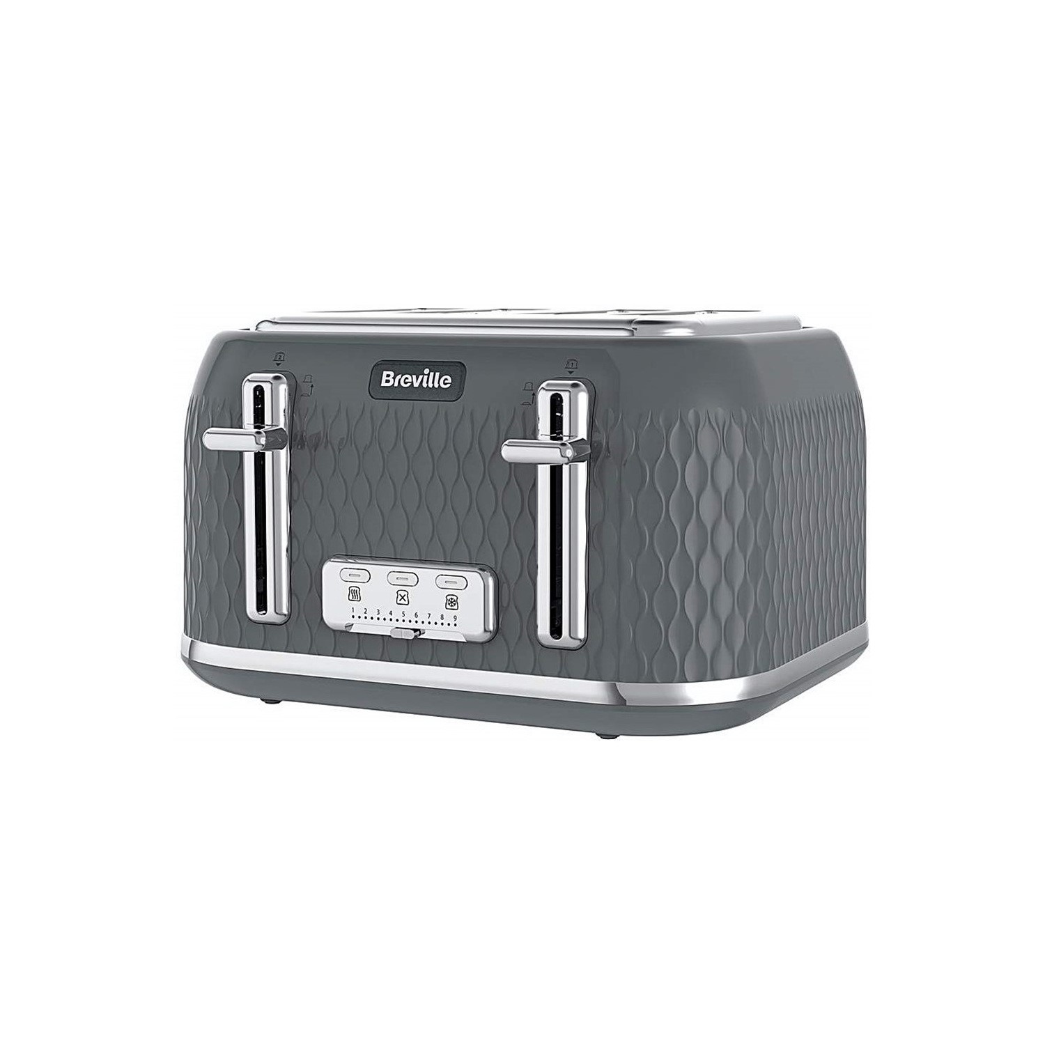 Breville Curve 4 Slice Toaster - Grey