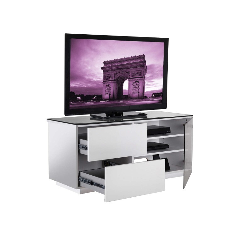 UKCF Paris Gloss White TV Cabinet - Up to 42 Inch