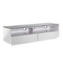 UKCF New York Gloss White TV Cabinet - Up to 55 Inch