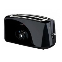 Breville VTT194 4 Slice Toaster Black Plastic
