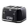 GRADE A1 - Breville VTT476 Impressions 4 Slice Toaster - Black