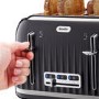 GRADE A1 - Breville VTT476 Impressions 4 Slice Toaster - Black