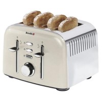 Breville VTT501 Cream Stainless Steel 4 Slice
