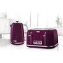Breville VTT634 Impressions Textured 4 Slice Toaster - Purple