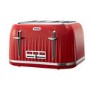 Breville VTT783 Impressions Textured 4 Slice Toaster - Red