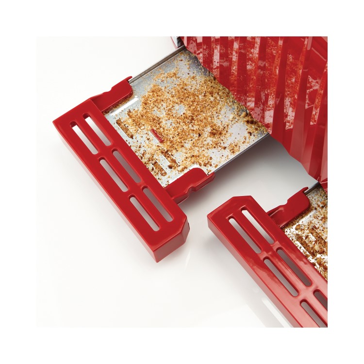 Breville VTT783 Impressions Textured 4 Slice Toaster - Red