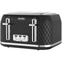Breville Curve 4 Slice Toaster - Black
