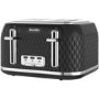 Breville Curve 4 Slice Toaster - Black